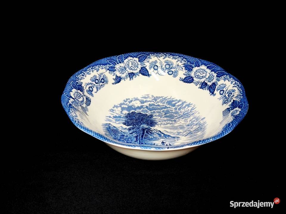 Miska głęboka angielska Lochs of Scotland Porcelana i szkło Chełm
