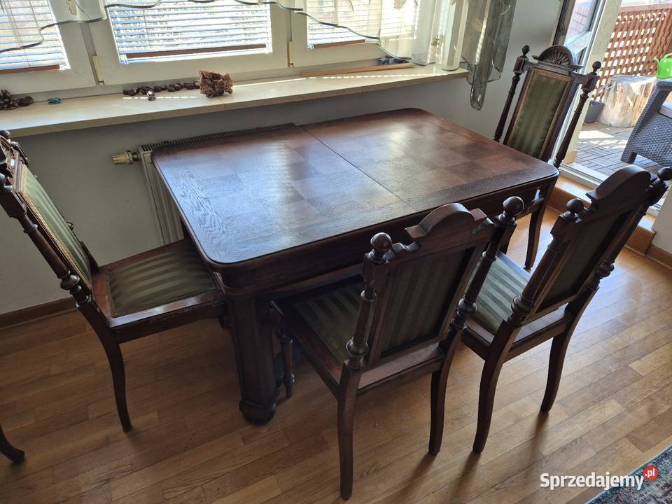 Stół rozkładany dębowy 127cm Stoły mazowieckie Warszawa