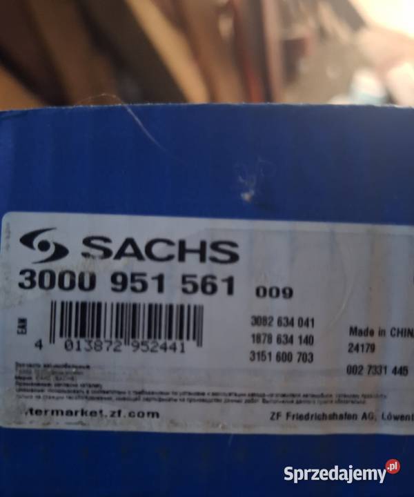 Sprzęgło peugeot 3000951561 009 Kielce sprzedam