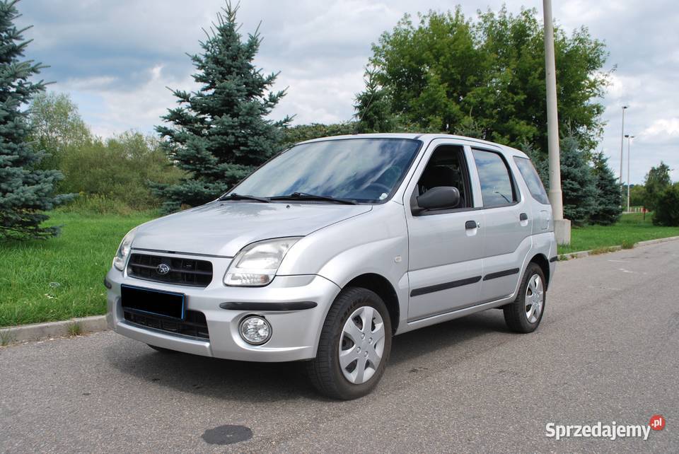 Subaru G3X Justy 13 Benzyna 94 4x4 klima Hak Nowy Sącz