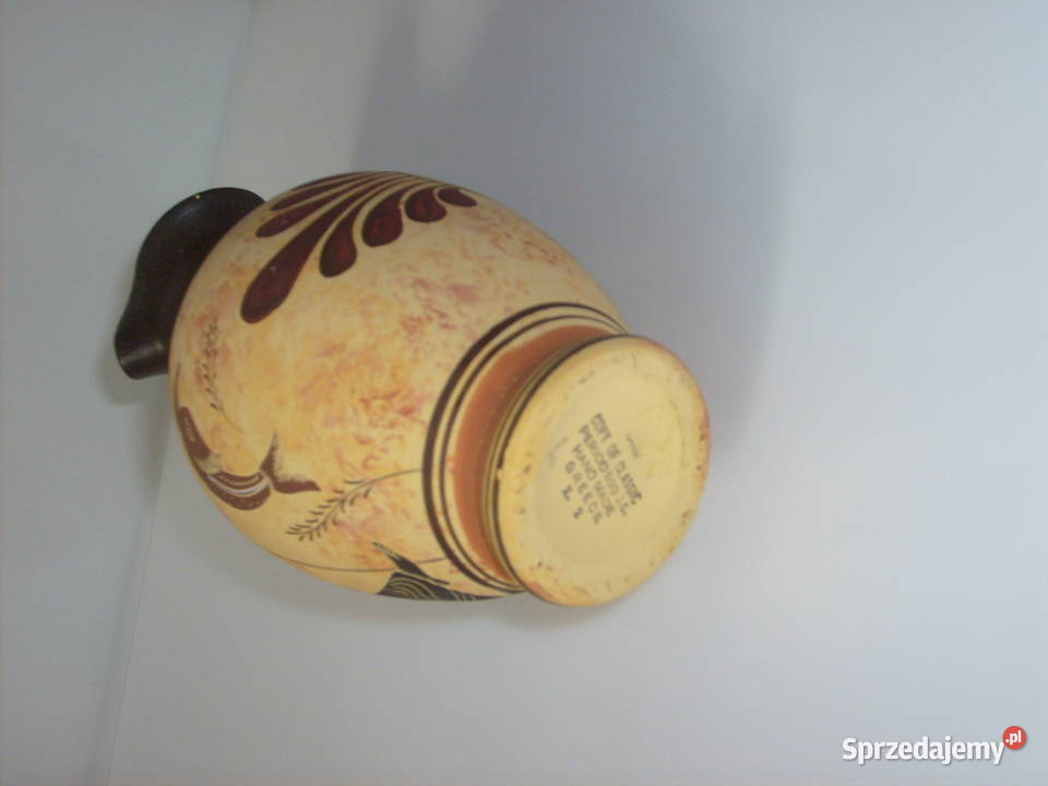 Amforka kopia sygnowana PERIOD 500 pne HAND MADE Wrocław