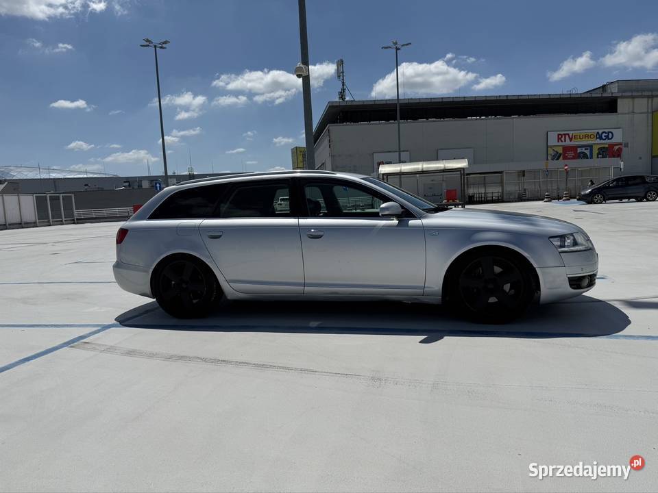Audi A6 C6 30 TDI Quattro Łopatki Alcantara wielofunkcyjna kierownica Warszawa