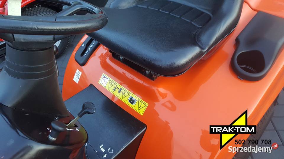 Traktorek Husqvarna CTH180 pług automat idealny śląskie Poczesna