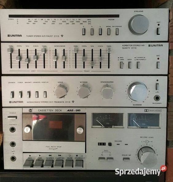 RADMOR Unitra Technics itd Wzmacniacze i pokrewne śląskie Żory