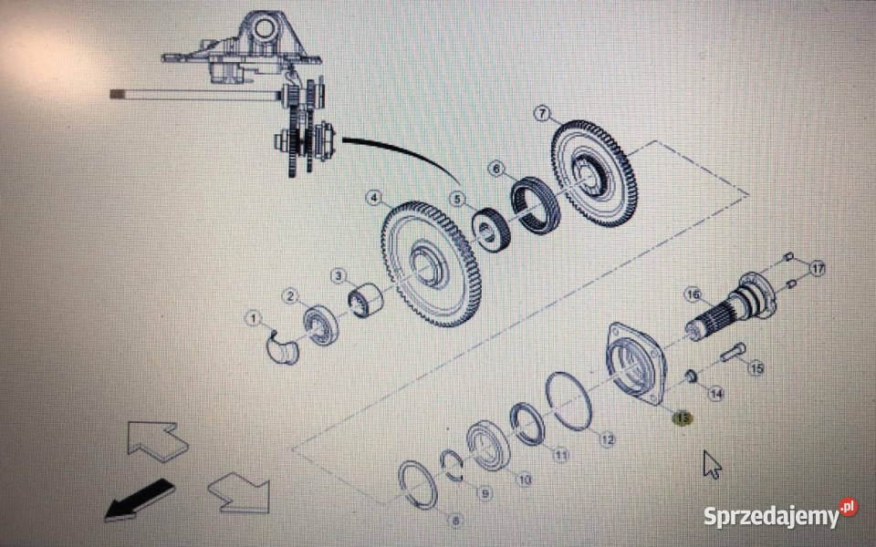 CLAAS 60 0502 711 3Claas pokrywaClaas Arion Pozostałe wielkopolskie Jastrzębniki sprzedam
