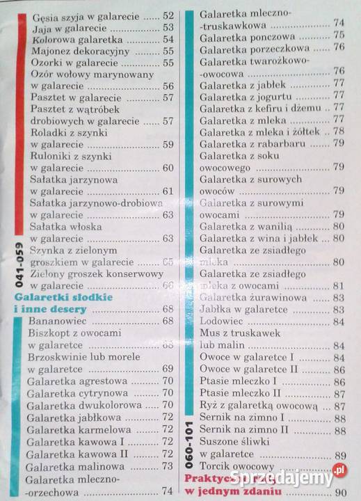 Galarety i galaretki Tadeusz Barowicz miękka