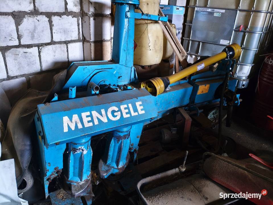 Sieczkarnia jednorzędowa Mengele nieuszkodzony Przerośl