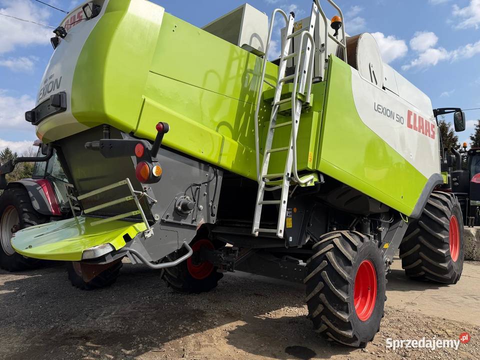 Kombajn zbożowy Claas Lexion 510 Nowa Ruda