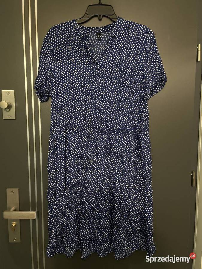 Vero moda sukienka modny wzór kwiaty zachodniopomorskie