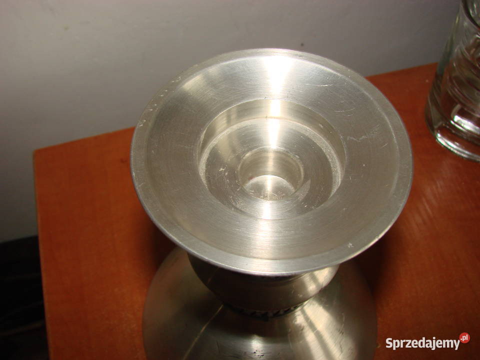 Mastad Pewter Norway 107 cynowy świecznik Antyki, Sztuka, Kolekcje Pruszcz Gdański