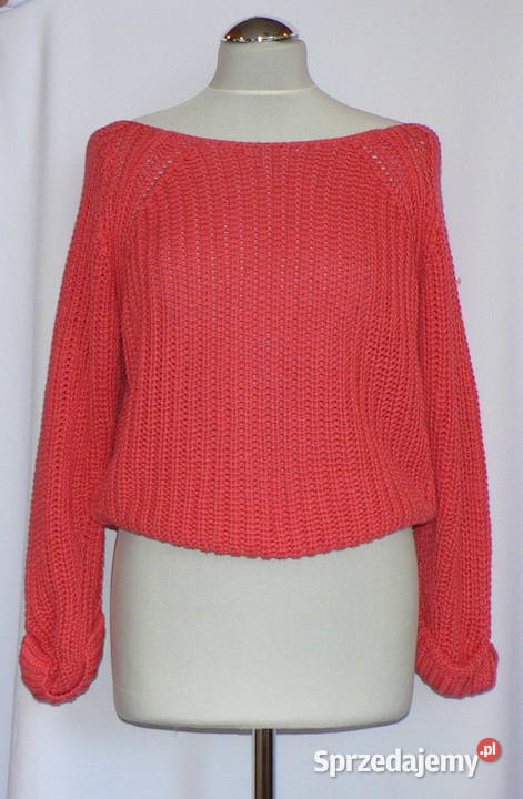 RIVER ISLAND bawełniany sweter 38 Wkładane przez głowę  Łódź