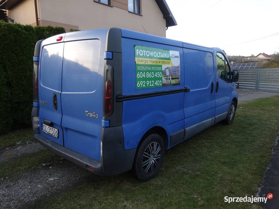 Trafic 19 dCi 115 6 biegów Long Salon 142 manualna Olkusz