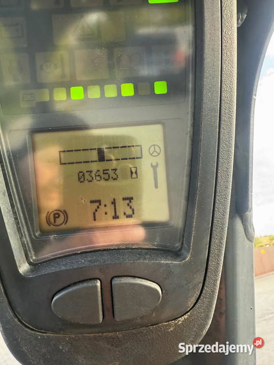 wózek widłowy elektryczny LINDE E12 TRIPLEX 46m Działoszyn sprzedam