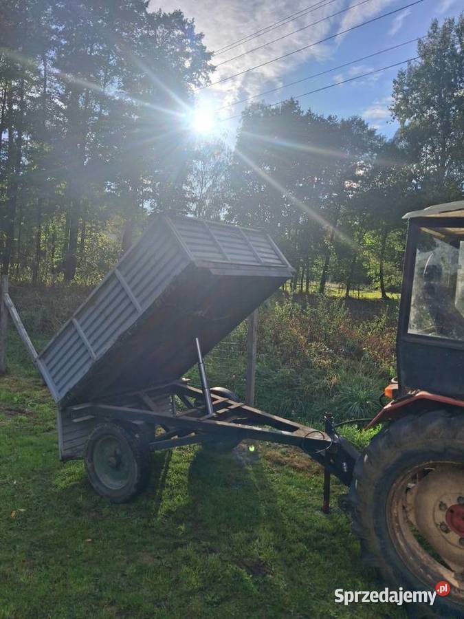 Sprzedam przyczepke jedno osiową z kiprem Raniżów sprzedam