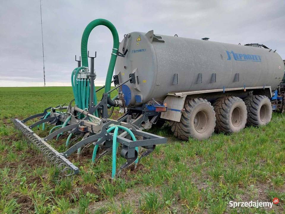 Aplikator do gnojowicy5m Rozsiewacze nawozów Popów