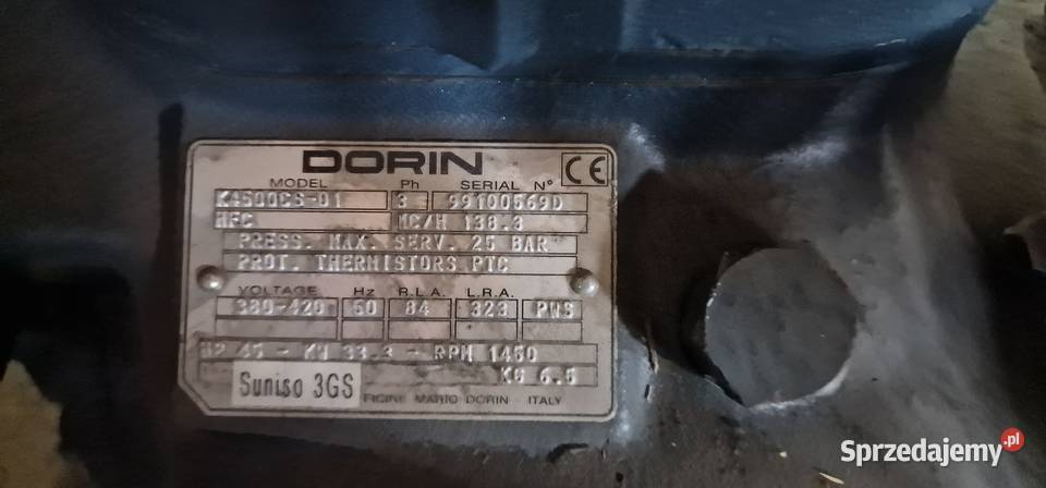 Sprężarka chłodnicza DORIN K4500CS Będzin