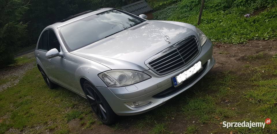 Mercedes SKlasa W221 S350 benzLPG zamiana Pasłęk sprzedam