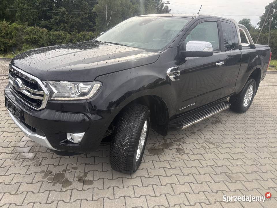 Ford ranger limited radar skórafull światła przeciwmgielne Oświęcim