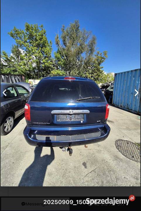 chrysler 38b 182 2002 na części Nowy Targ