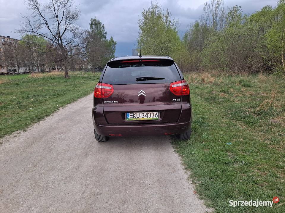 Citroen C4 Picasso 16 HDi Exclusive r 2008 mały Zduńska Wola sprzedam