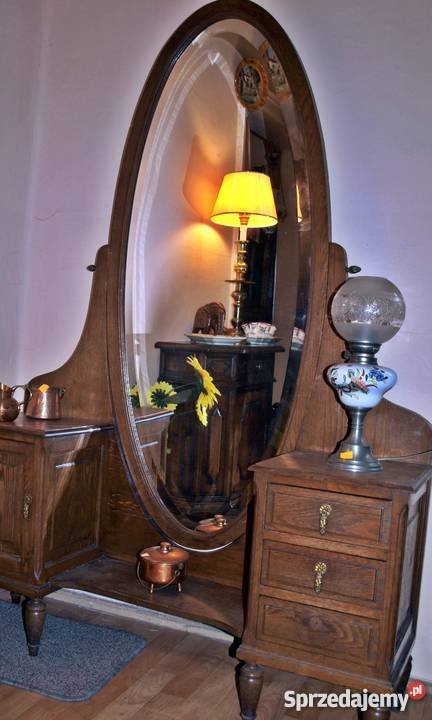 toaletka z lustrem zabytkowa oryginalna w 100 Dobczyce