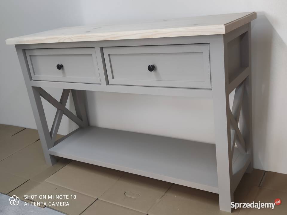 Konsola drewniana 78cm łódzkie Zduńska Wola