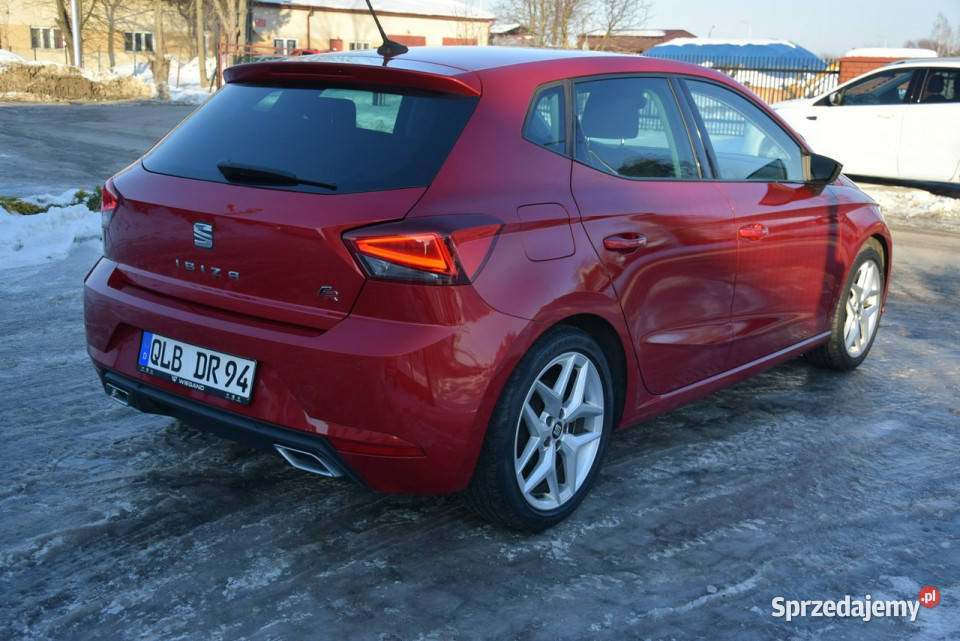 Seat Ibiza 10 TSI FR Navi Led 2 KPL KÓŁ Grzane Majdan Sieniawski
