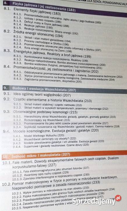Fizyka szkół ponadgimnazjalnych M Fiałkowska fizyka Chełm
