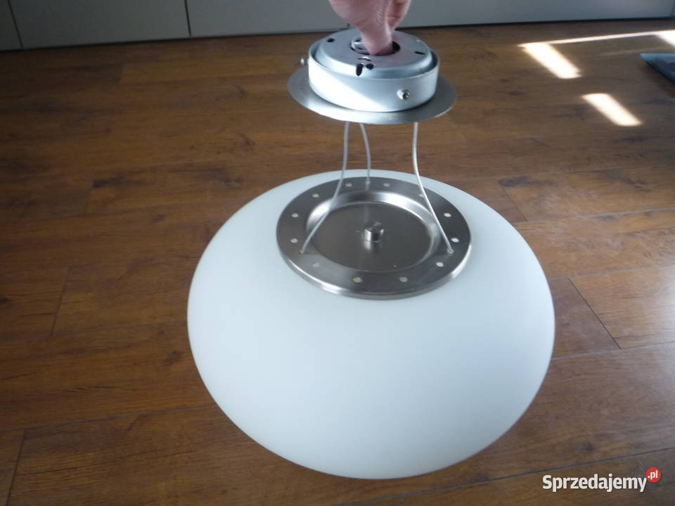 Lampa biała wisząca sufitowa Nowa Oświetlenie Szczecin