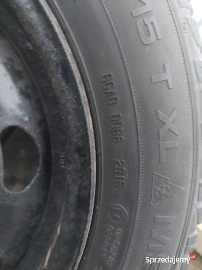 Koła zimowe felgi 4x108mm 15 z oponami Kraków sprzedam