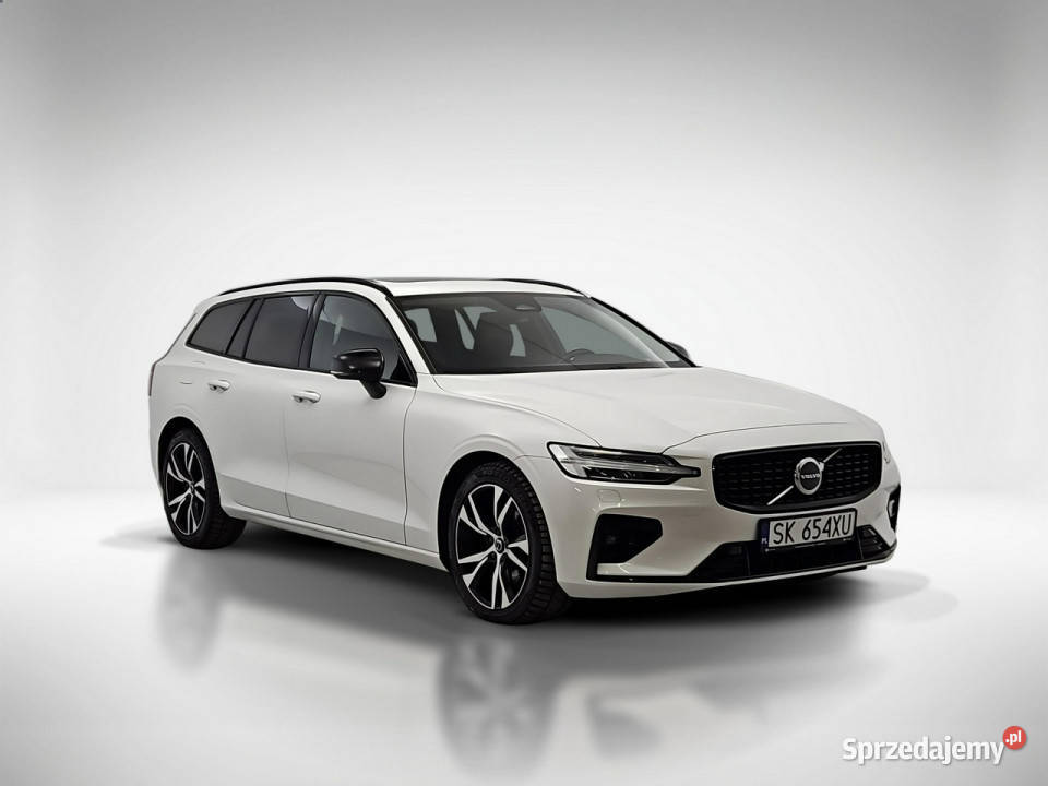 Volvo V60 B4 D Plus Dark aut Z Polskiego Salonu elektryczne lusterka Warszawa