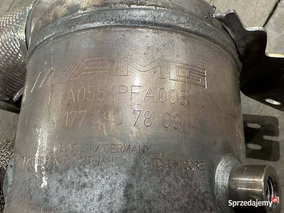 KATALIZATOR DPF MERCEDES A KLASA A45 S AMG W177 Rok produkcji 2021 Lubin