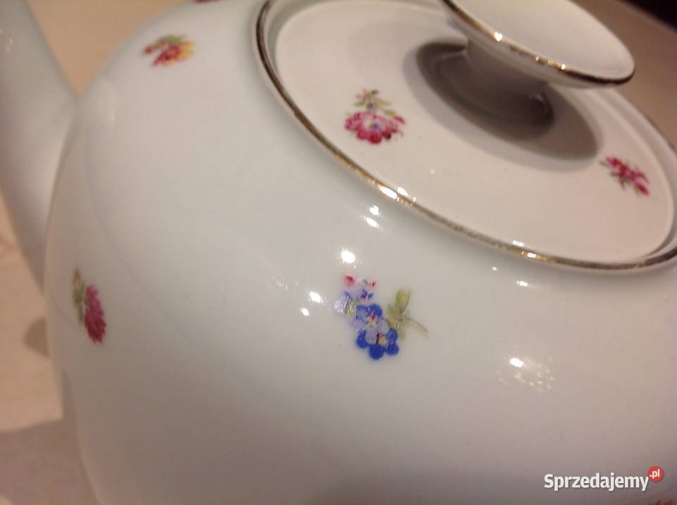 Dzbanek do Herbaty Stara Porcelana Volkstedt Nowa Sól sprzedam