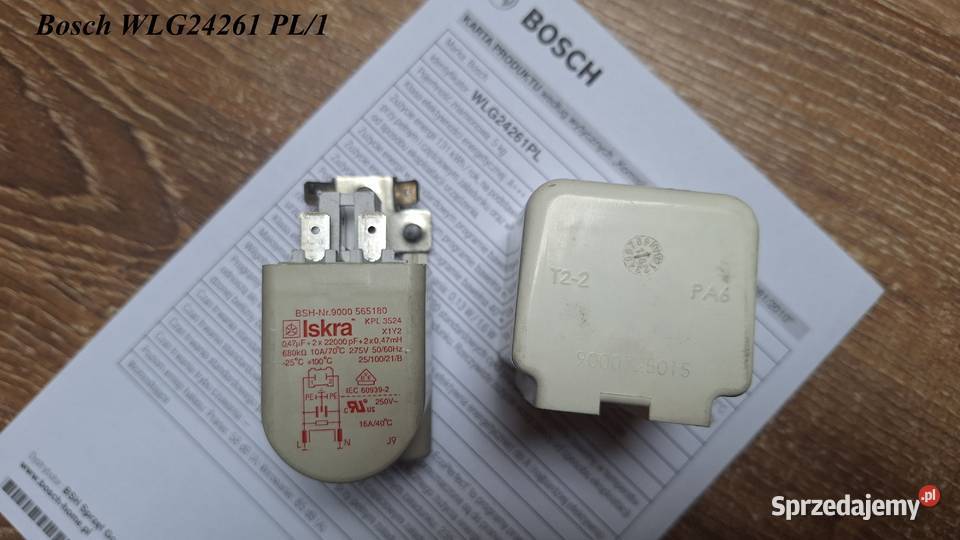 Filtr przeciwzakłóceniowy Iskra do pralki Bosch Legionowo