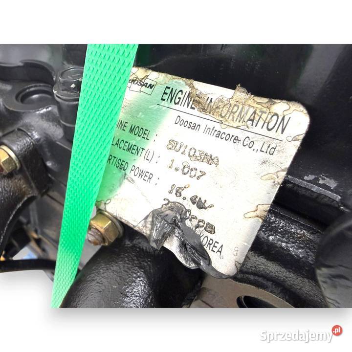 SILNIK Doosan DL10 SL10 Kubota D902 D1105 Yanmar Chełm
