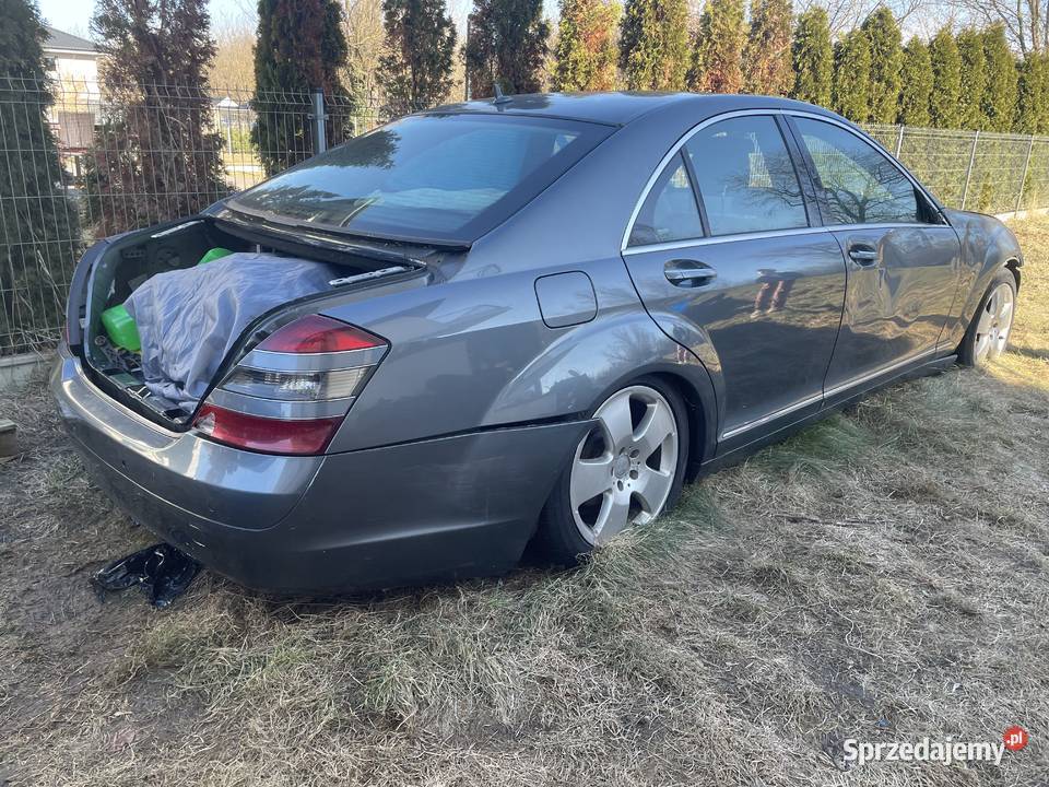 mercedes s klasa w221 anglik sprzedam okazyjnie Łomianki Dolne sprzedam