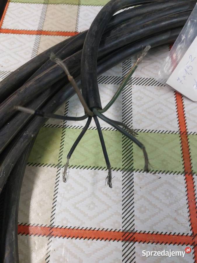Sprzedam kabel miedziany w gumie 7x15mm2 Łańcut