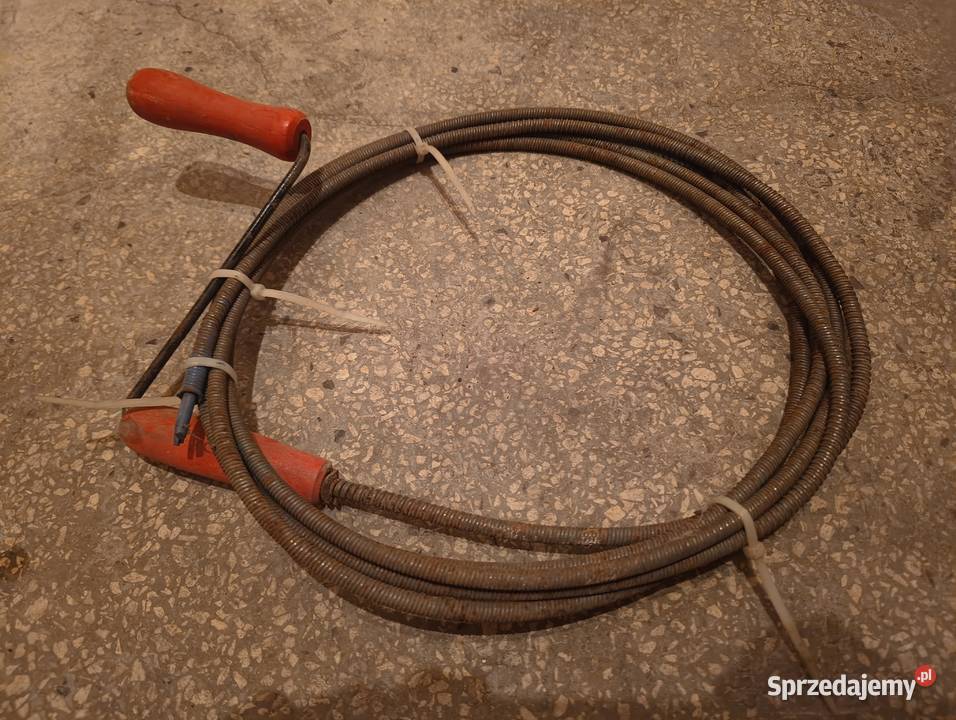 Metalowa spirala żmijka sprężynka kanalizacyjna Będzin