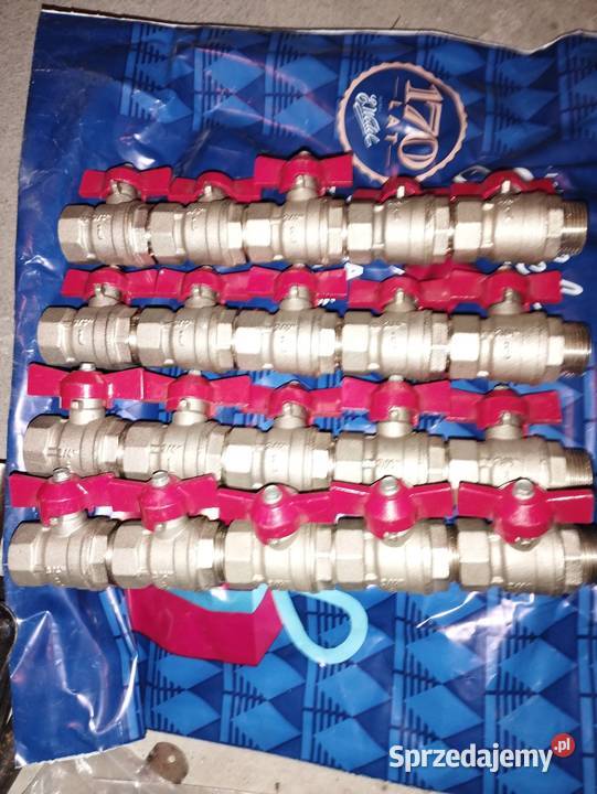 Zawory nyplowe 34 cala sprzedam sprzedam