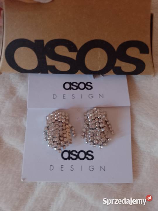 ASOS Bogato zdobione kolczyki wieczorowe z Kraków