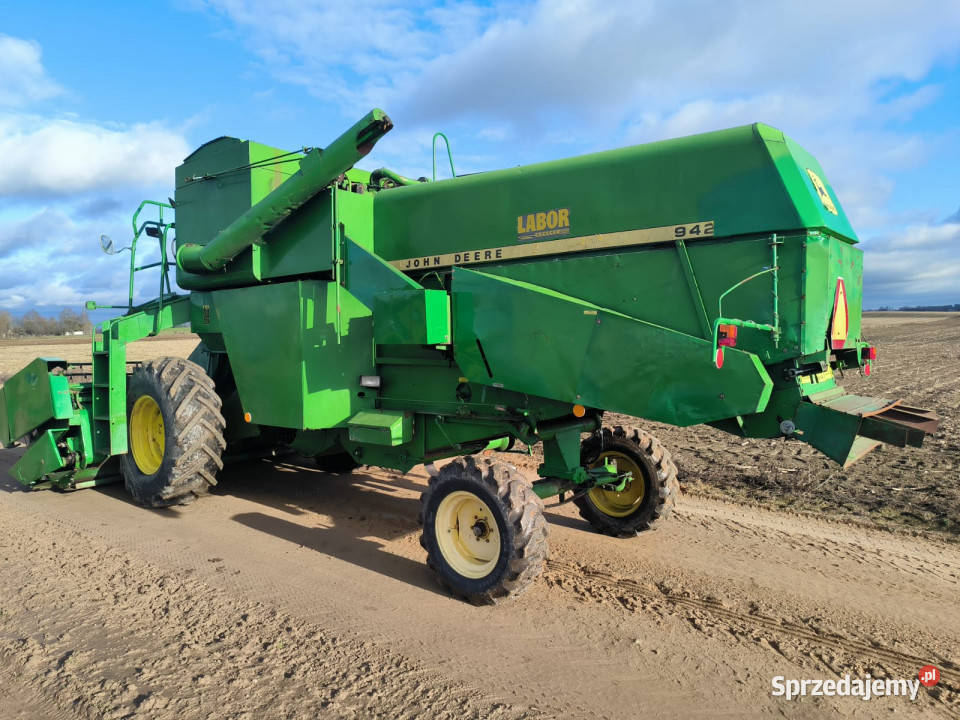 Kombajn zbożowy JOHN DEERE 942 Heder 305 podlaskie Izabelin