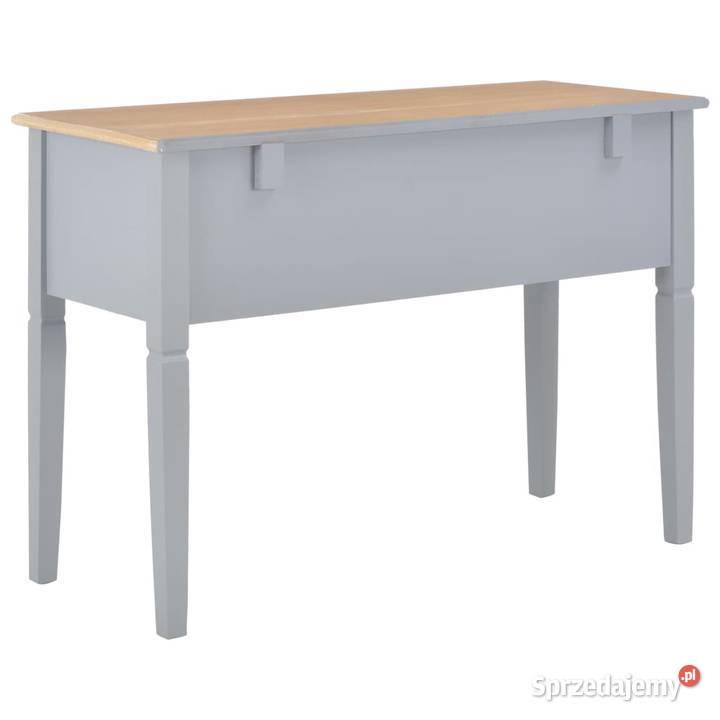 vidaXL Biurko szare 1095x45x775 mazowieckie Warszawa