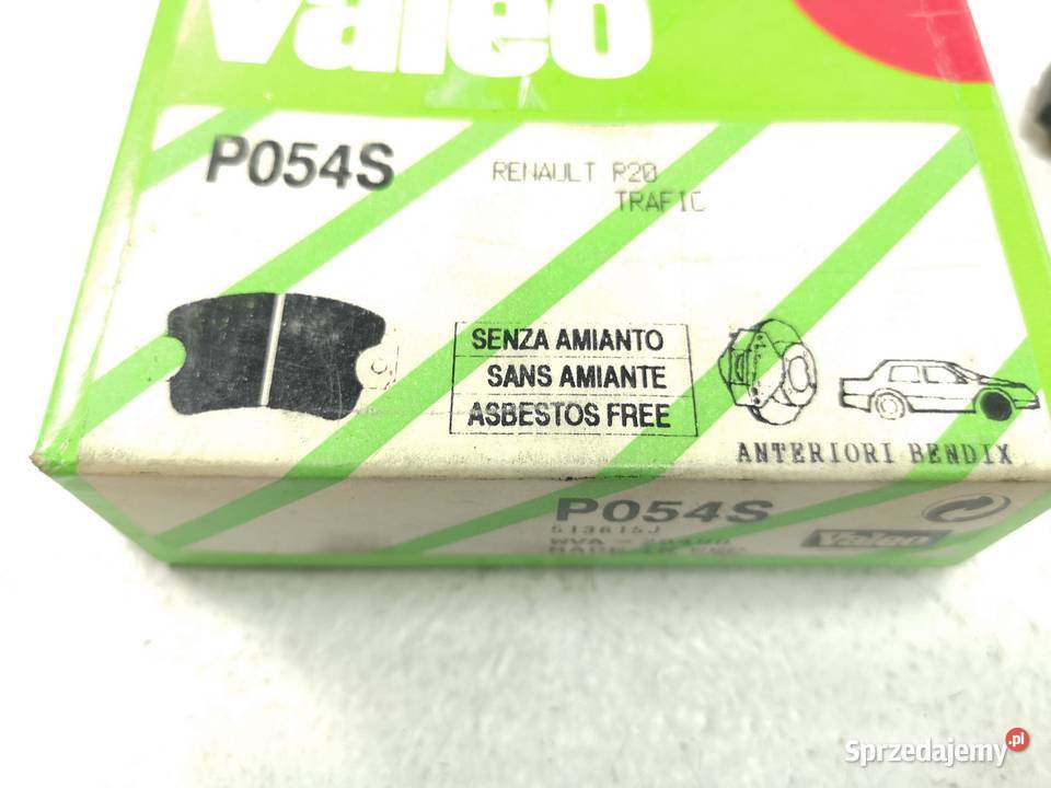 KLOCKI HAMULCOWE PRZÓD VALEO RENAULT TRAFIC 8097 lubelskie