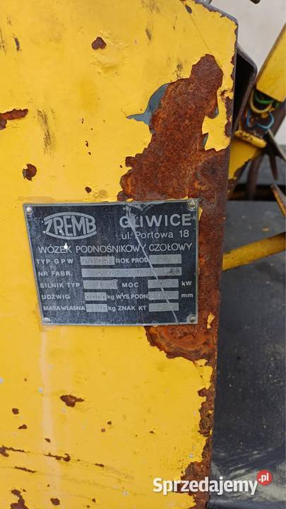 Wózek widłowy