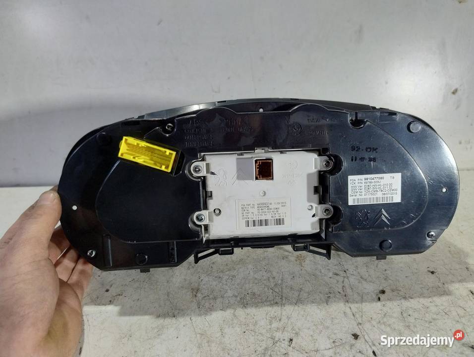 LICZNIK PEUGEOT 5008 I LIFT 9810477580
