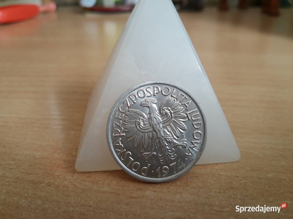 Moneta obiegowa 2 1974 stan menniczy Siemianowice Śląskie