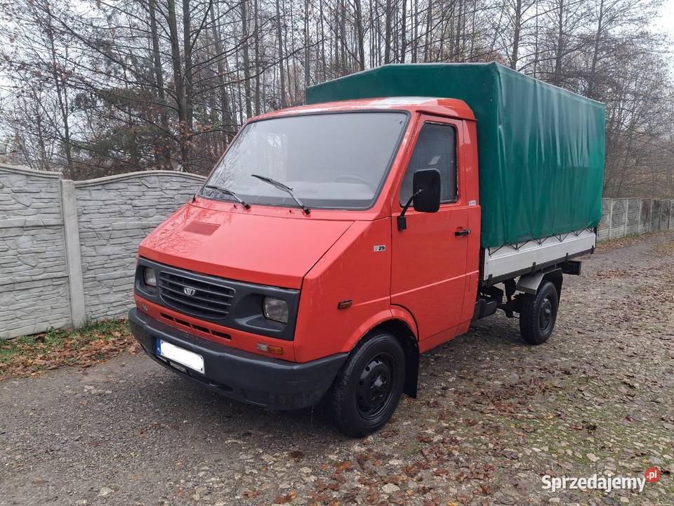 FS Lublin 3354 24 Andoria Skrzynia z Plandeką czerwony świętokrzyskie Starachowice