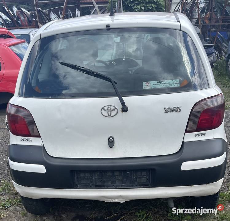 Toyota Yaris I Lift 2005 10 65 NA CZĘŚCI Części samochodowe łódzkie Piotrków Trybunalski