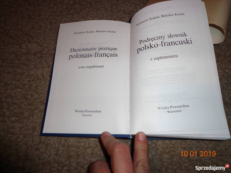 Podręczny Słownik polskofrancuski i Łódź