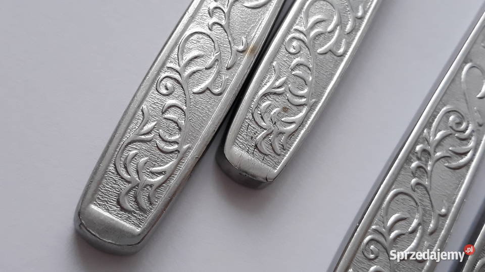 Noże obiadowe PNĄCZA Gerlach sztućce PRL Sztućce Dąbrowa Górnicza sprzedam